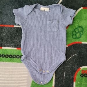 Nicole Miller Light Blue Kids Bodysuit